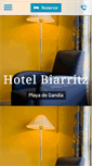 Mobile Screenshot of hotelbiarritzgandia.com